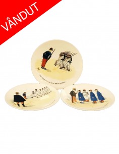 TREI FARFURII ORNAMENTALE...