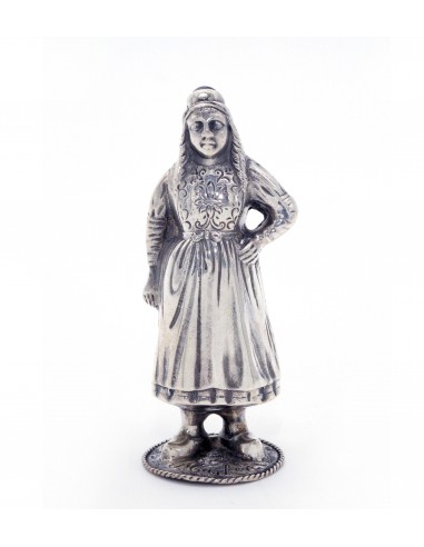 FIGURINĂ MINIATURALĂ DIN ARGINT...