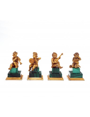 SET DE PATRU STATUETE MINIATURALE,...