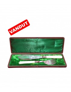 EXCEPȚIONAL SET DIN ARGINT...