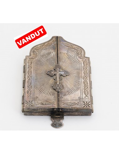 TRIPTIC DE CĂLĂTORIE  DIN ARGINT...