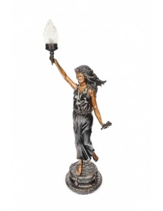 „FLORA” - Figurină – lampă