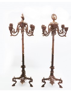 Pereche de sfeșnice de...